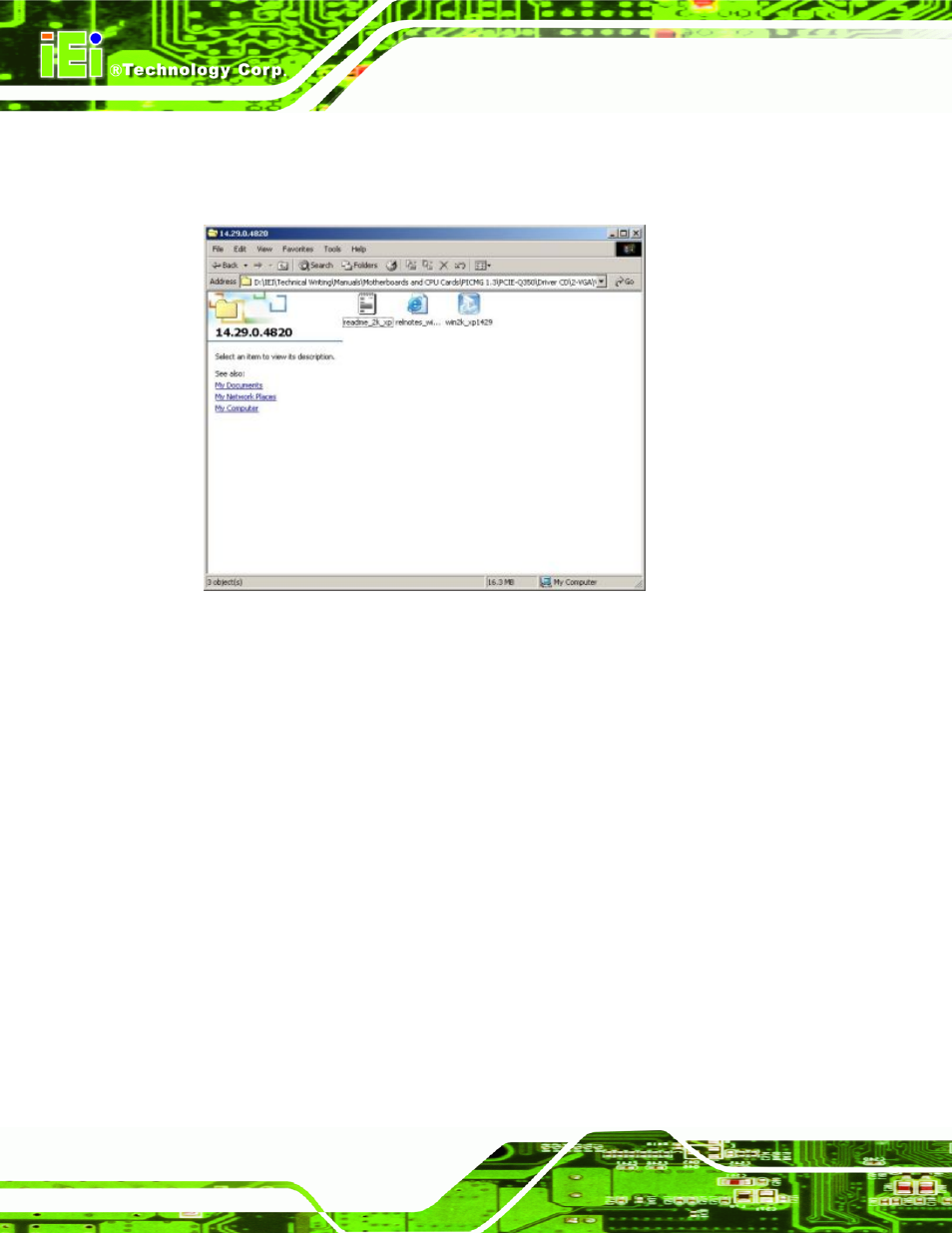 Figure 7-12: intel® vga driver setup icon | IEI Integration PCISA-9652 v1.01 User Manual | Page 172 / 232
