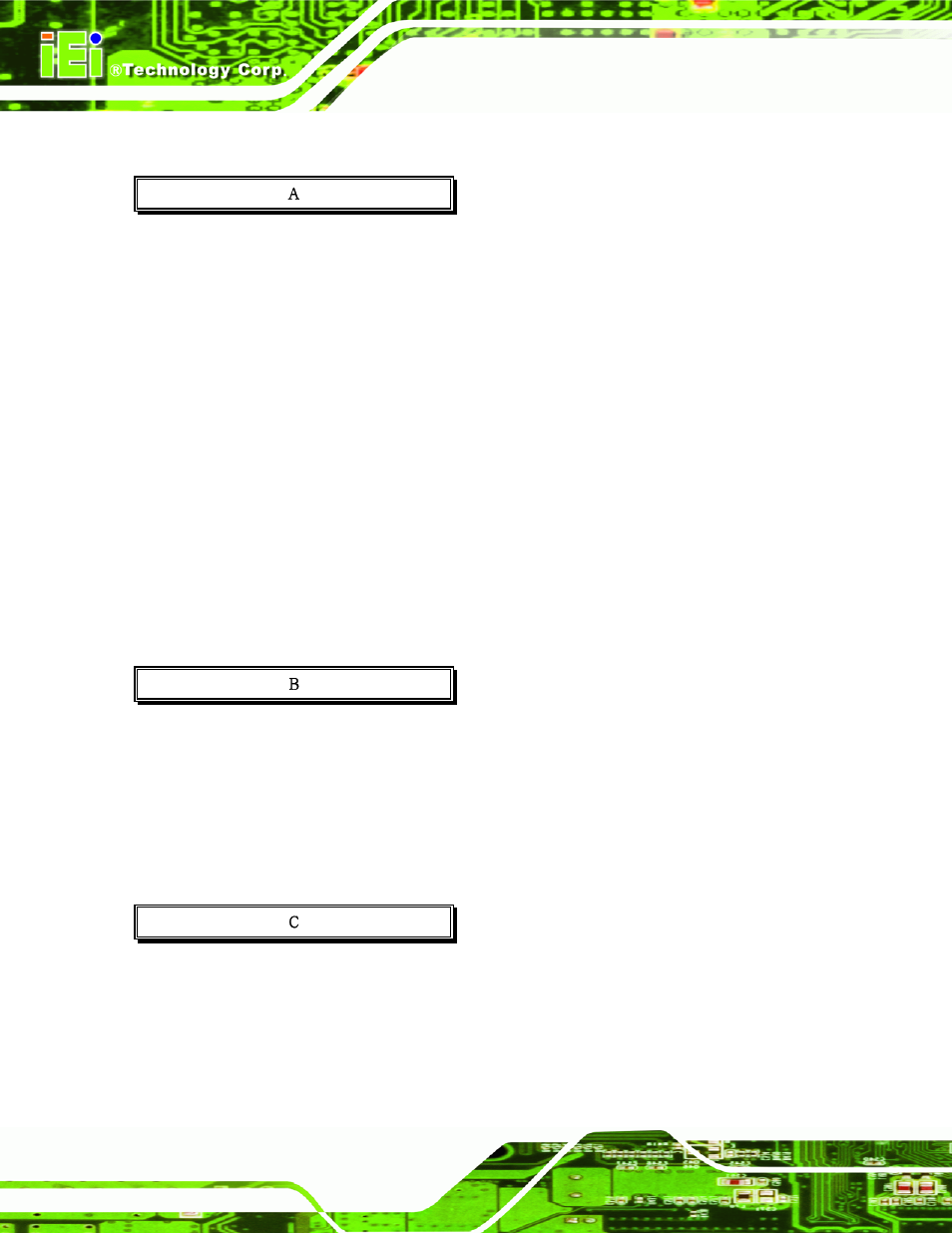 IEI Integration PCISA-9652 v1.01 User Manual | Page 228 / 232