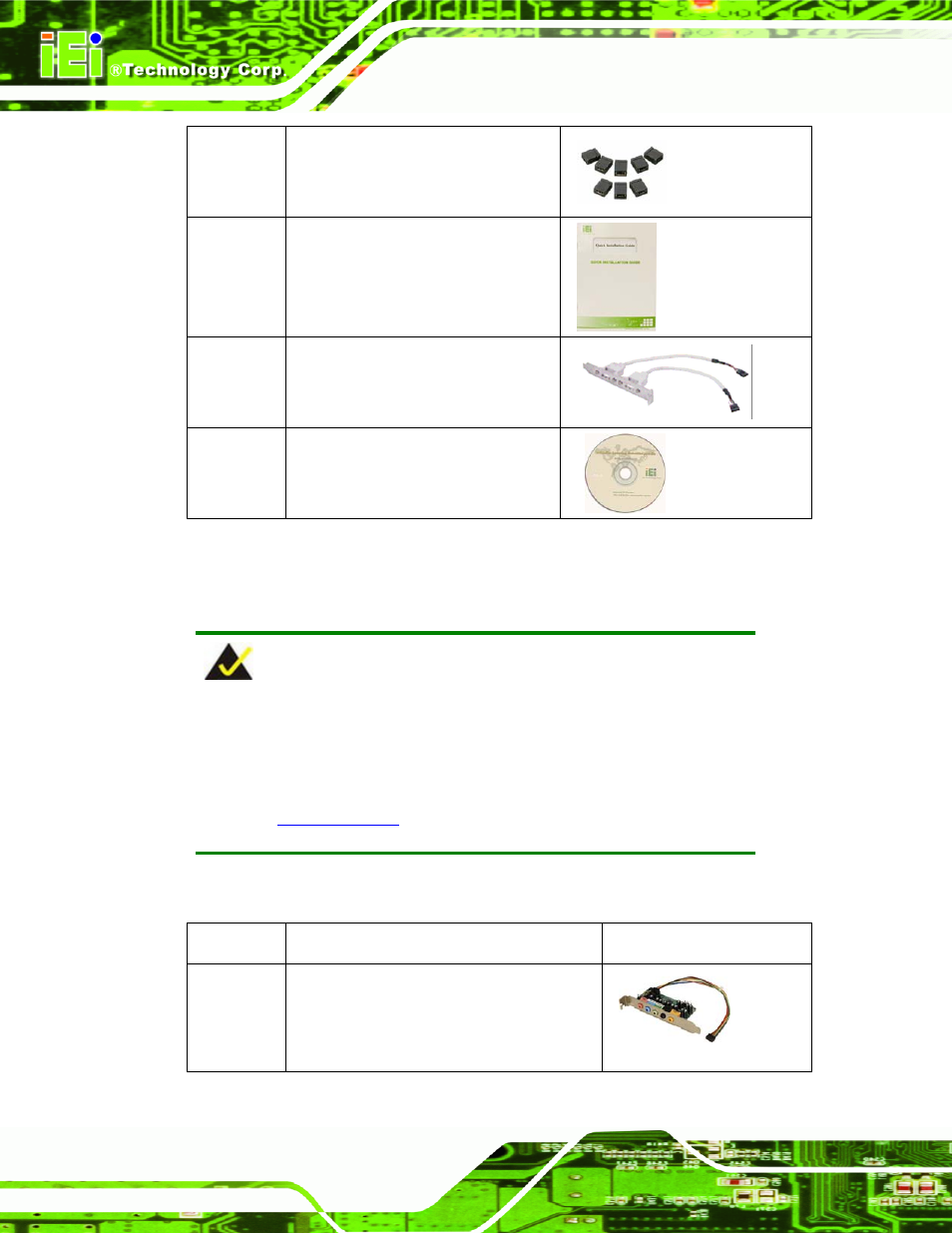 2 optional items | IEI Integration PCISA-9652 v1.01 User Manual | Page 56 / 232