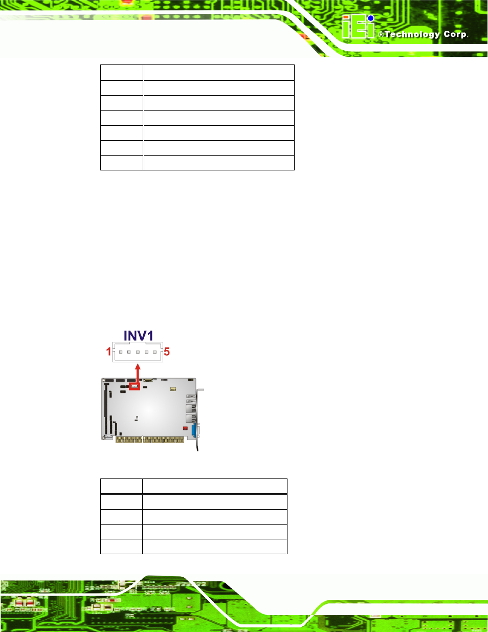 13 lcd backlight connector, Figure 3-14: lcd backlight connector location, Table 3-15: keyboard/mouse connector pinouts | IEI Integration PCISA-PV-D4251_N4551_D5251 User Manual | Page 42 / 145