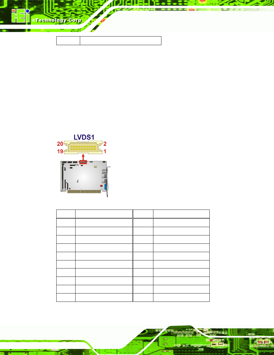 14 lvds lcd connector, Table 3-17: lvds lcd connector pinouts, Figure 3-15: lvds lcd connector location | Table 3-16: lcd backlight connector pinouts | IEI Integration PCISA-PV-D4251_N4551_D5251 User Manual | Page 43 / 145