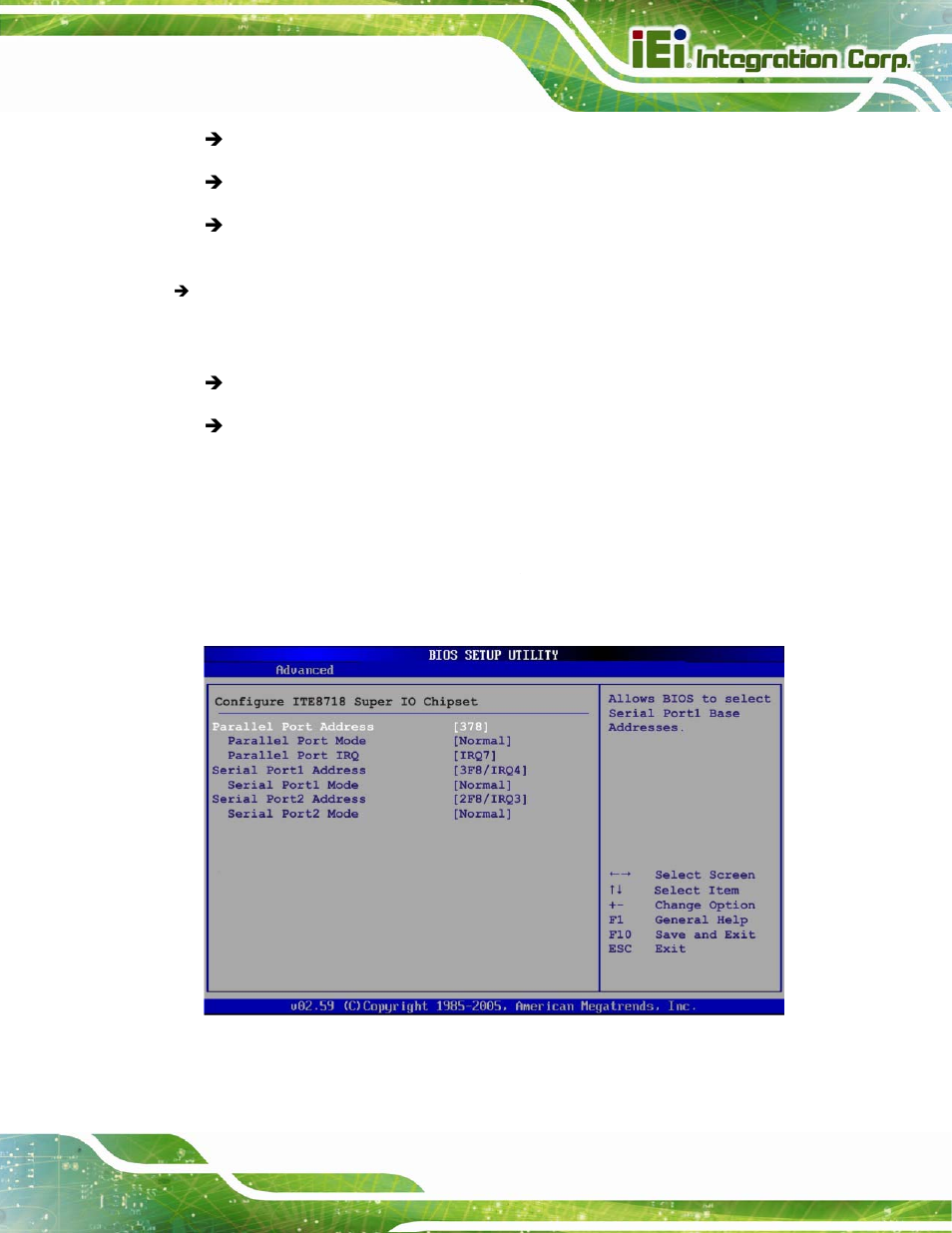 3 super io configuration | IEI Integration PICOe-945GSE User Manual | Page 121 / 197