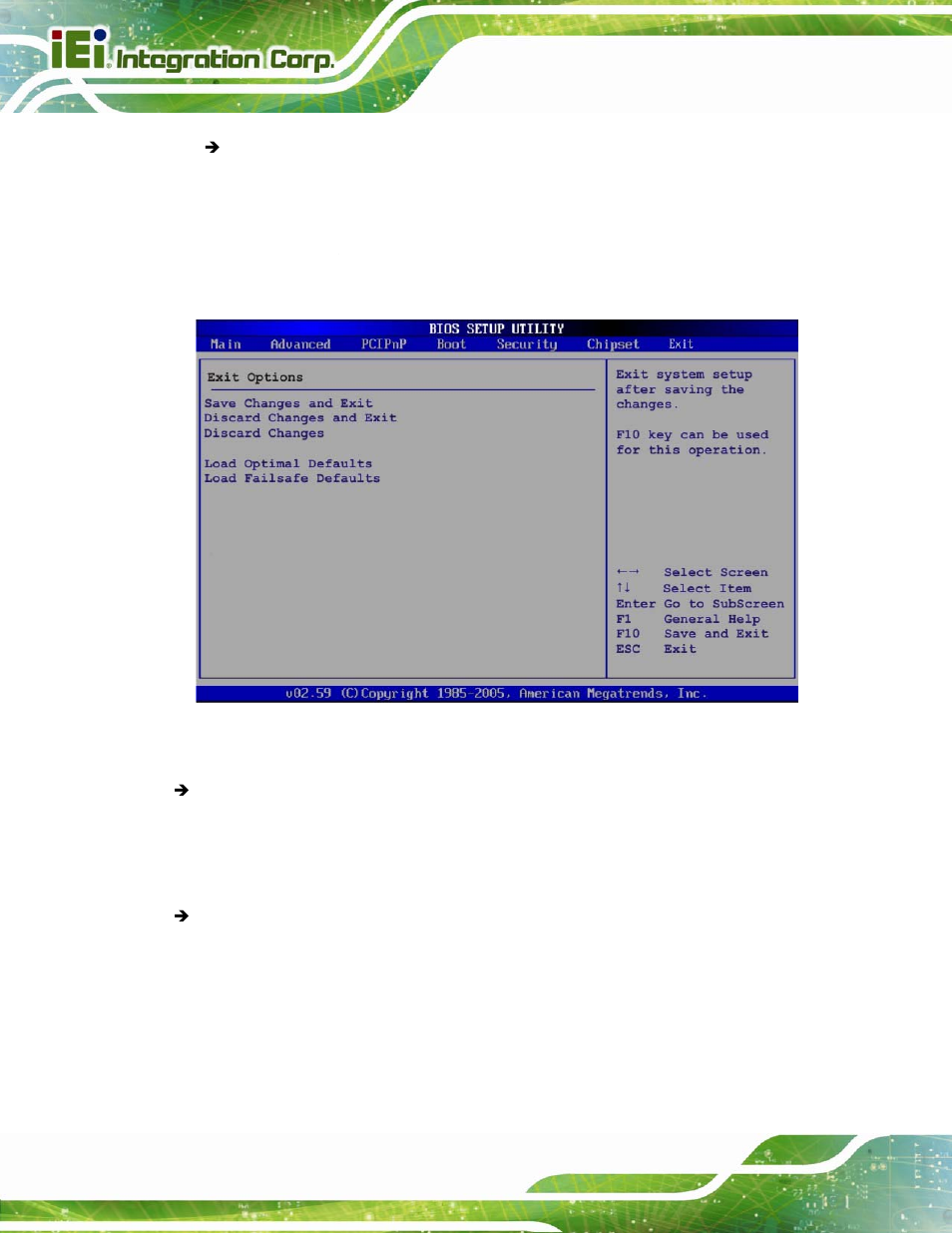 8 exit | IEI Integration PICOe-945GSE User Manual | Page 150 / 197