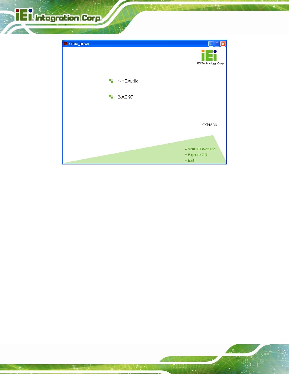 1 hd audio installation | IEI Integration PICOe-945GSE User Manual | Page 168 / 197