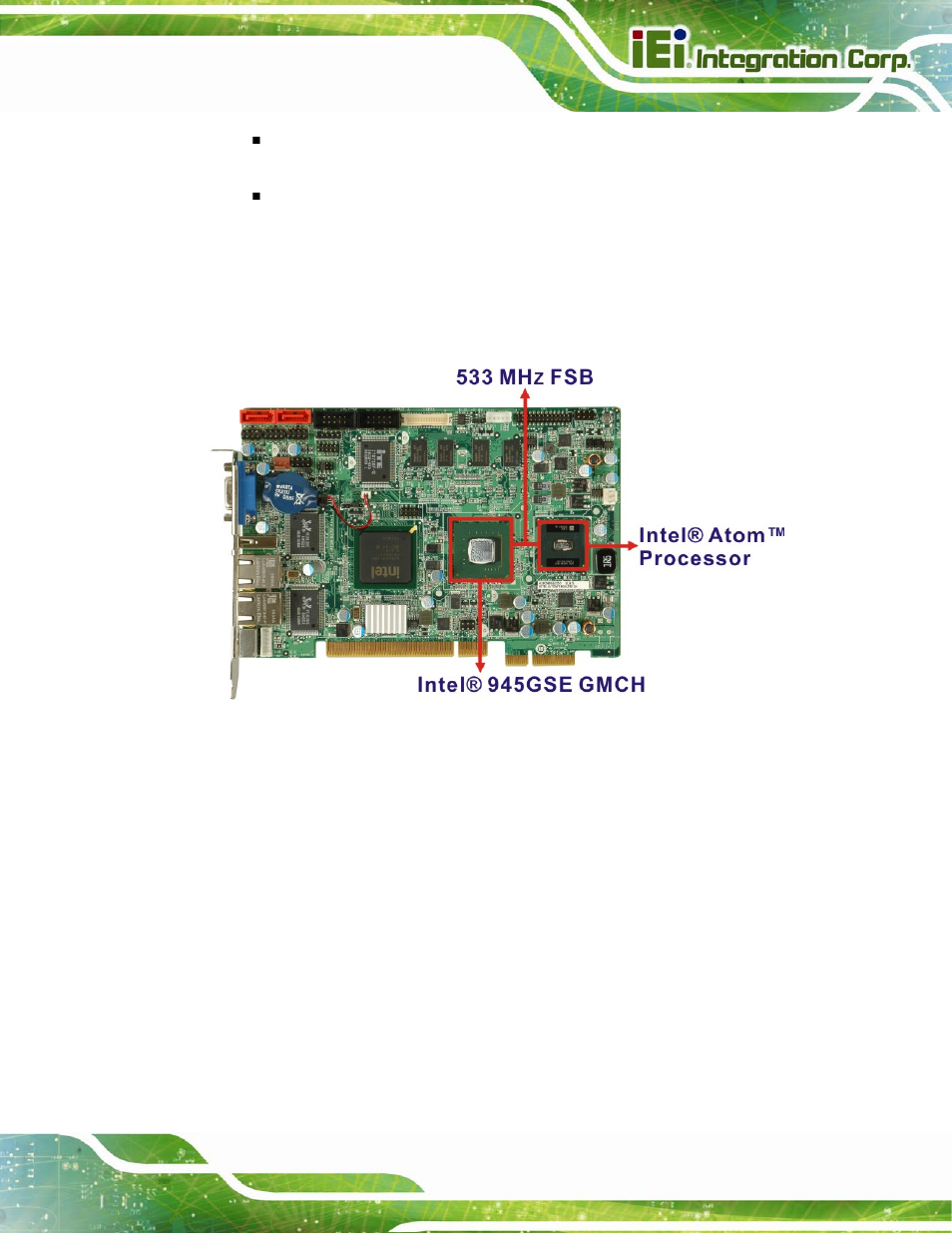 3 front side bus (fsb) | IEI Integration PICOe-945GSE User Manual | Page 31 / 197