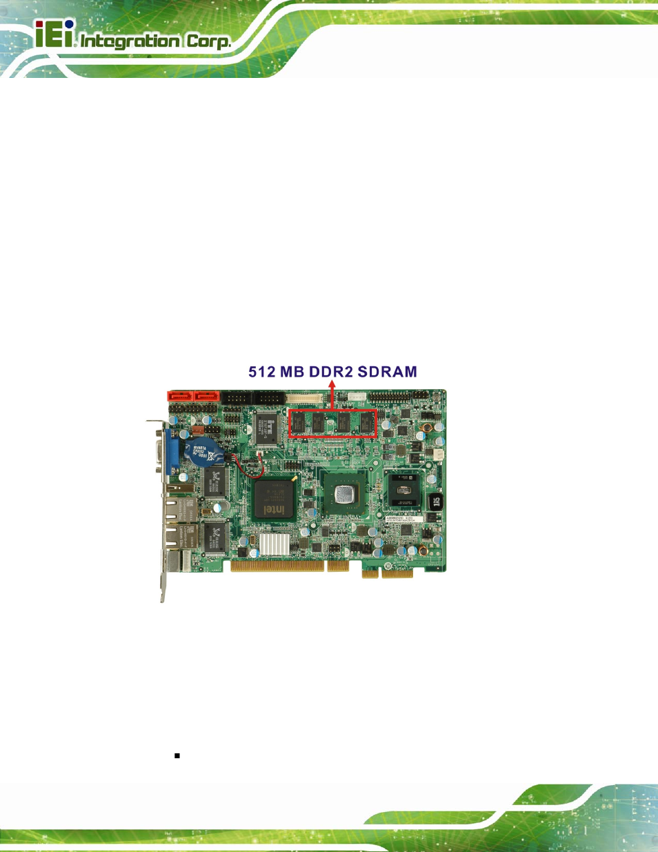 4 intel 945gse northbridge chipset, 1 intel® 945gse overview, 2 intel® 945gse ddr2 controller | 1 on-board ddr2 sdram, 2 ddr2 so-dimm socket | IEI Integration PICOe-945GSE User Manual | Page 32 / 197