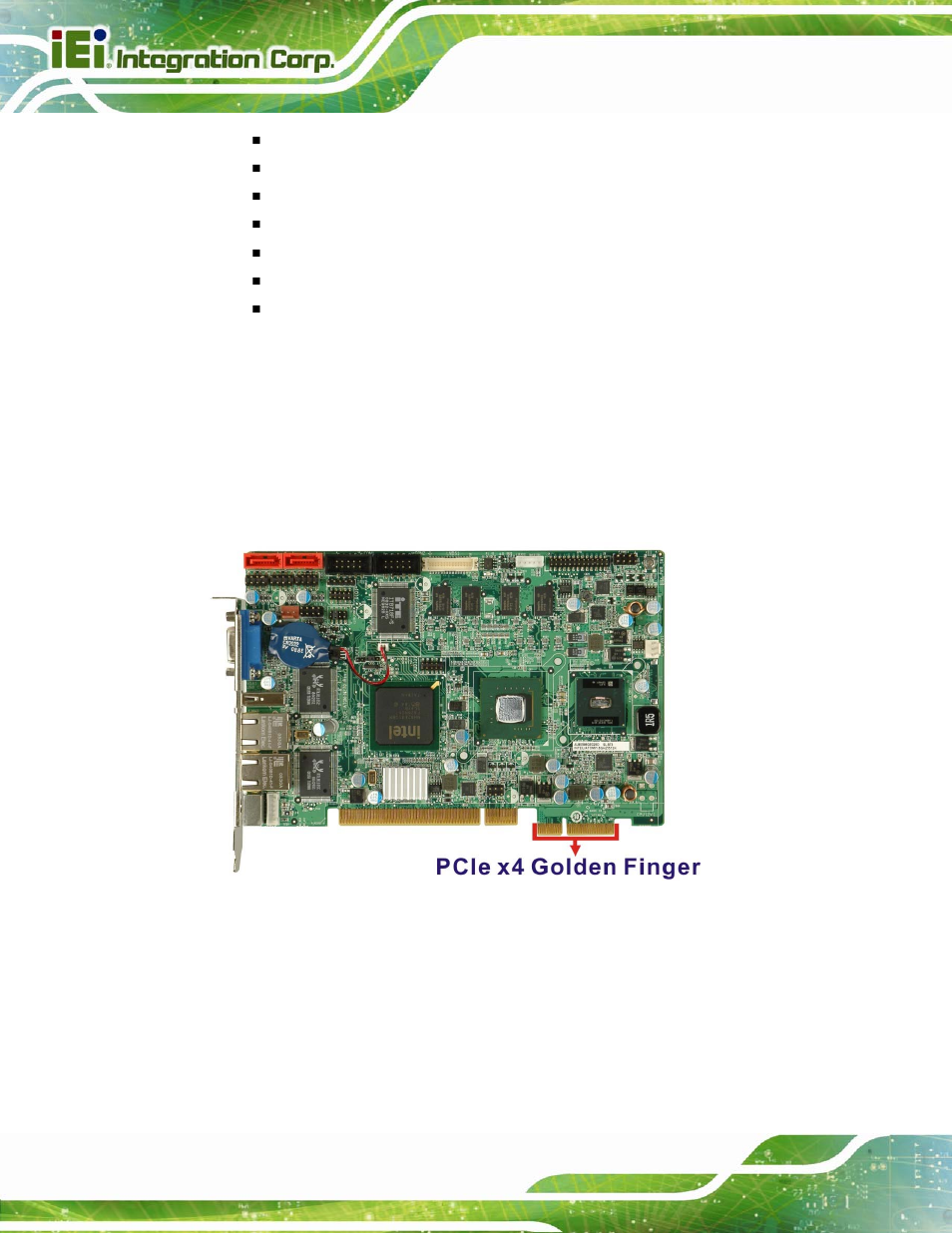 5 intel® ich7-m pcie bus | IEI Integration PICOe-945GSE User Manual | Page 40 / 197