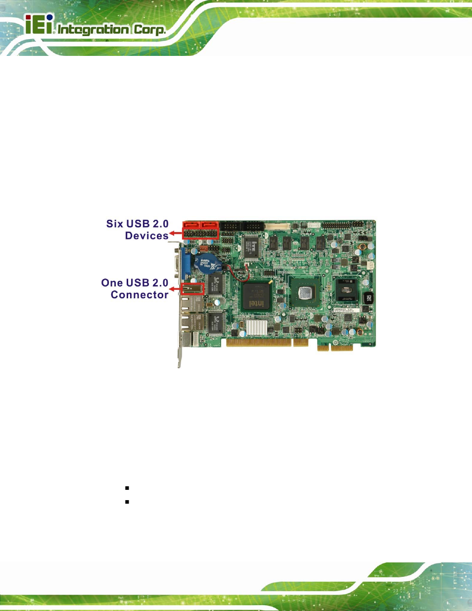 8 intel® ich7-m usb controller, 6 lpc bus components, 1 lpc bus overview | IEI Integration PICOe-945GSE User Manual | Page 42 / 197