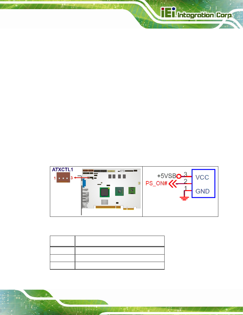 2 internal peripheral connectors, 1 atx power supply enable connector | IEI Integration PICOe-945GSE User Manual | Page 55 / 197