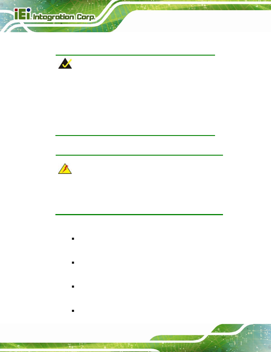 2 installation considerations, 1 installation notices | IEI Integration PICOe-945GSE User Manual | Page 80 / 197