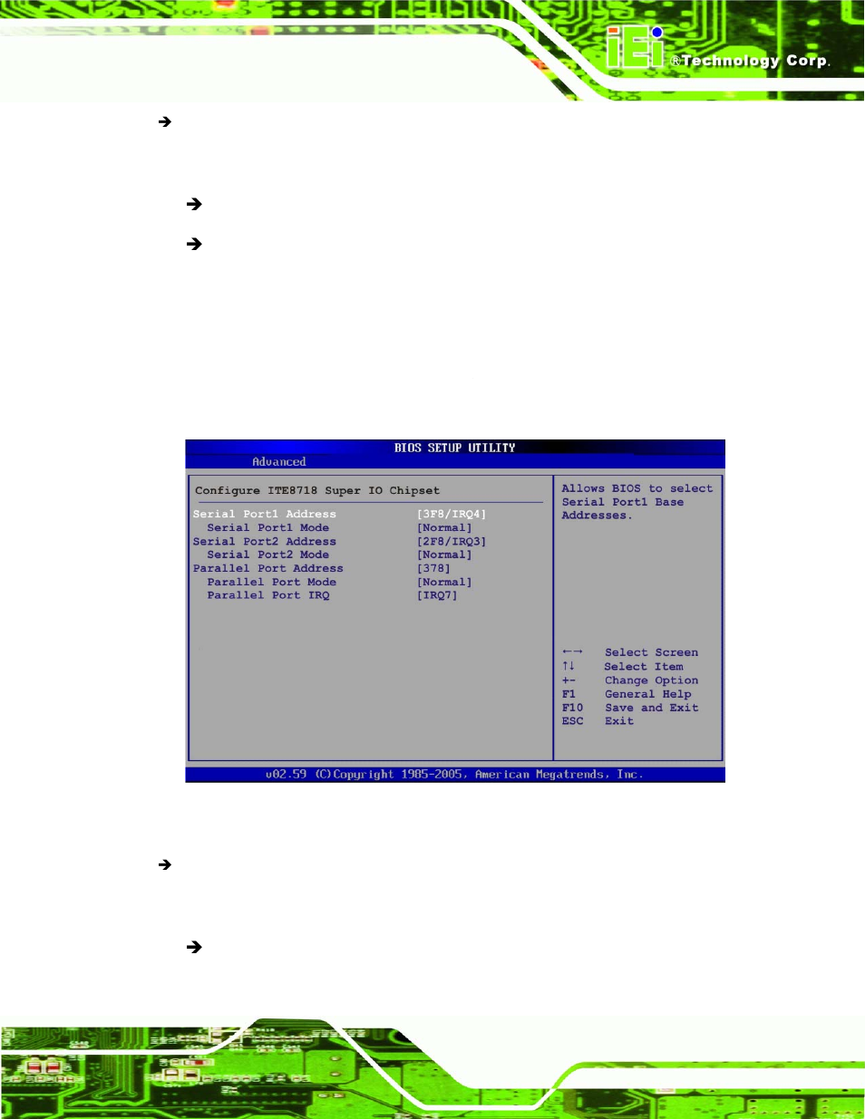 3 super io configuration | IEI Integration PICOe-GM45A User Manual | Page 123 / 198