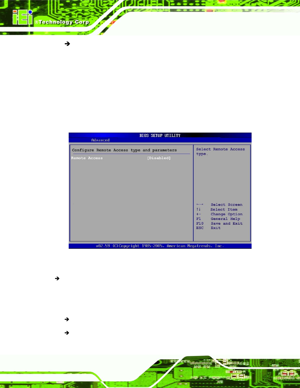 6 remote configuration | IEI Integration PICOe-GM45A User Manual | Page 132 / 198