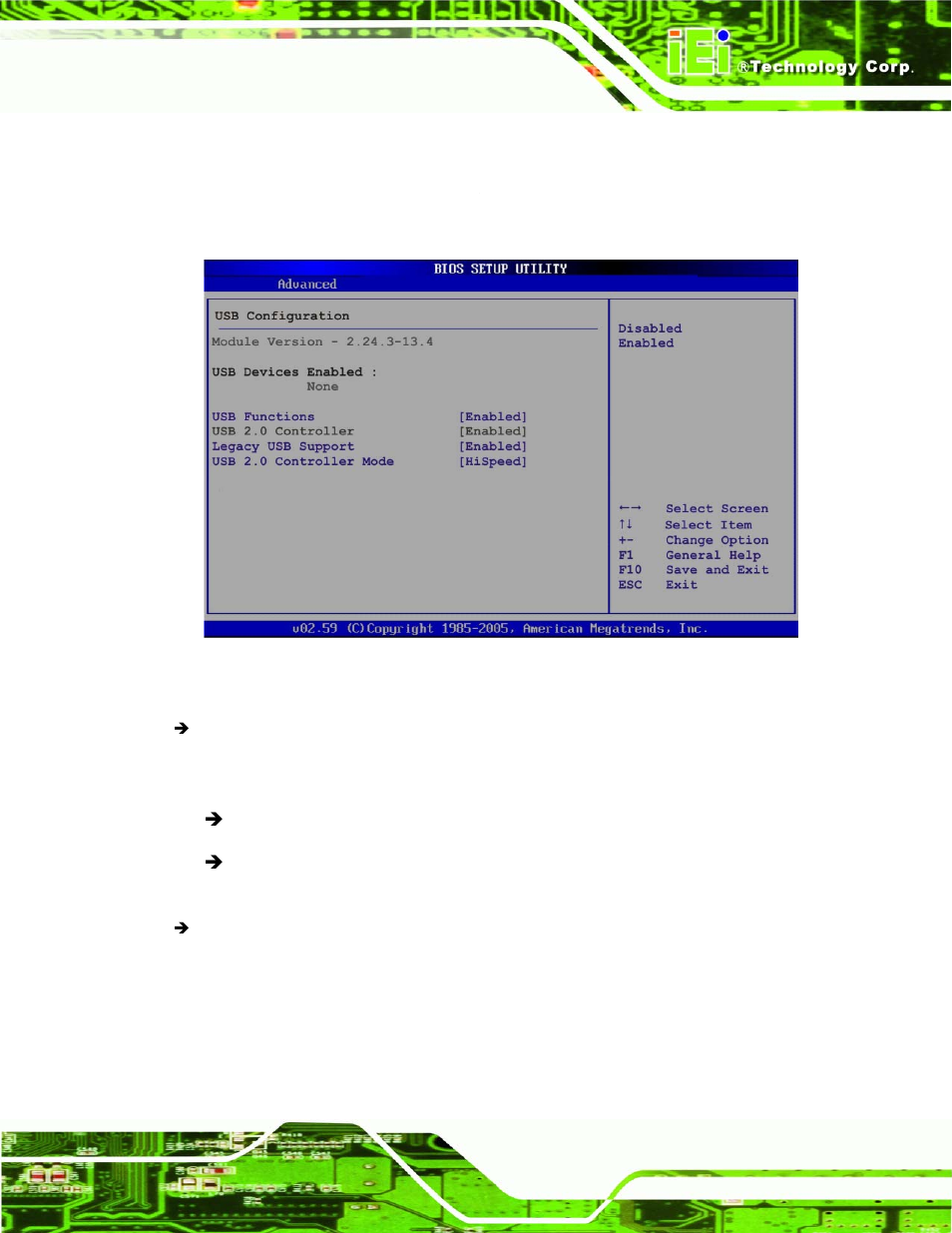 7 usb configuration | IEI Integration PICOe-GM45A User Manual | Page 135 / 198