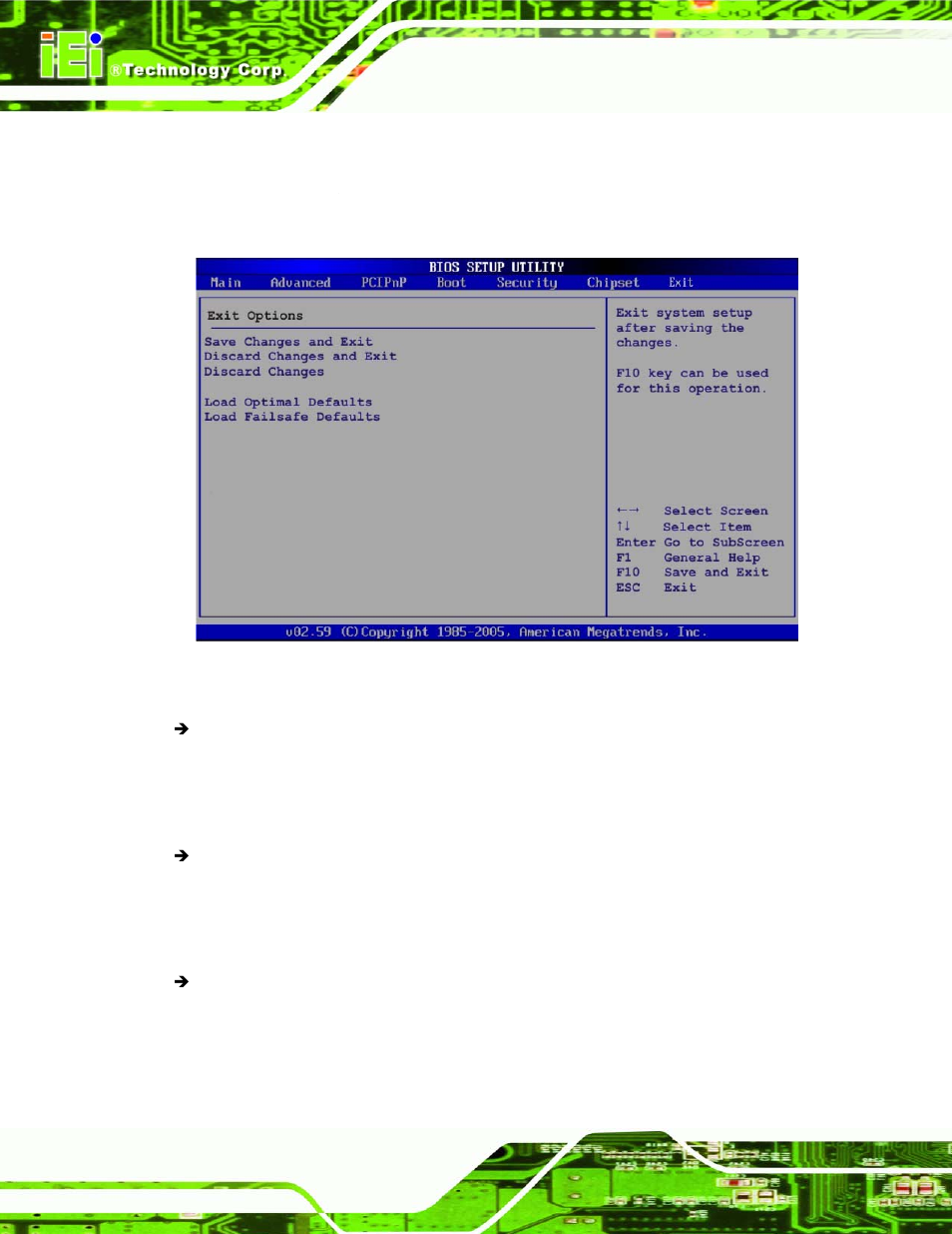 8 exit | IEI Integration PICOe-GM45A User Manual | Page 150 / 198