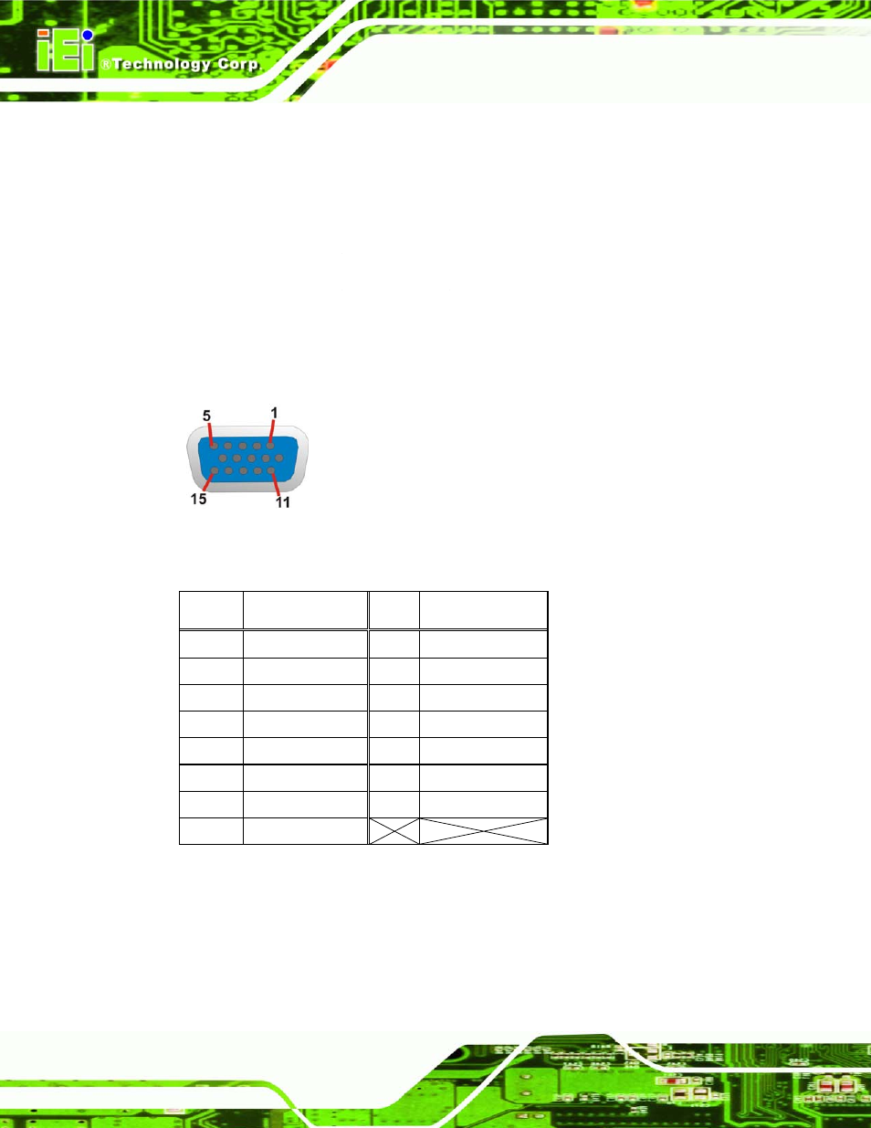 4 vga connector | IEI Integration PICOe-GM45A User Manual | Page 78 / 198