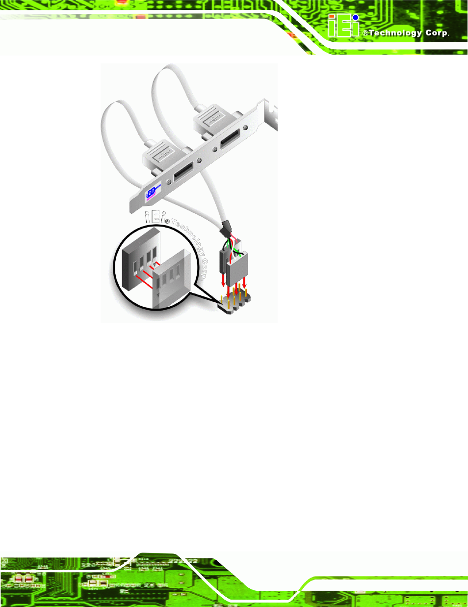 5 parallel port cable without bracket | IEI Integration PICOe-PV-D4251_N4551_D5251 v1.00 User Manual | Page 71 / 154