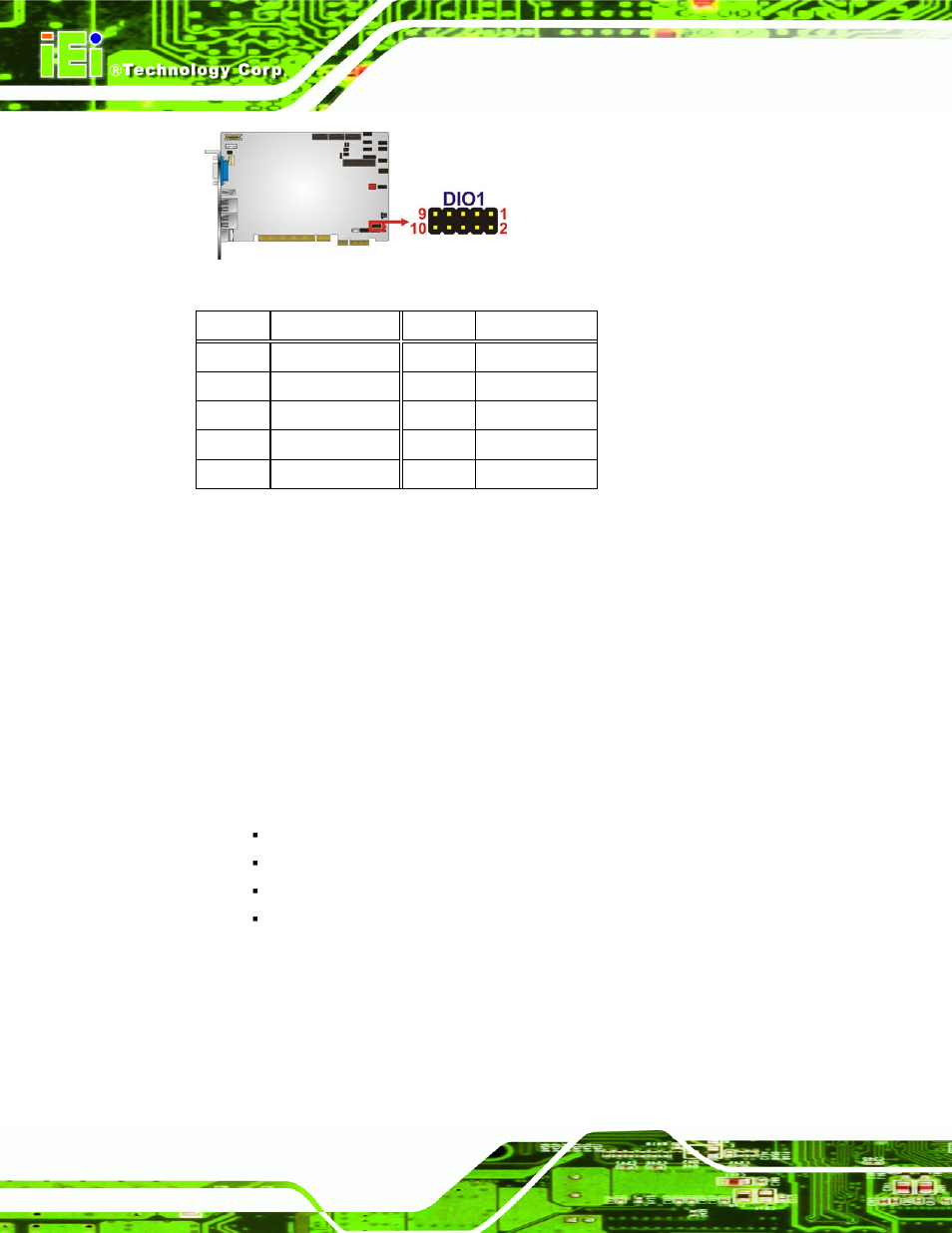 8 front panel connector (8-pin) | IEI Integration PICOe-PV-D4251_N4551_D5251 v1.10 User Manual | Page 36 / 154