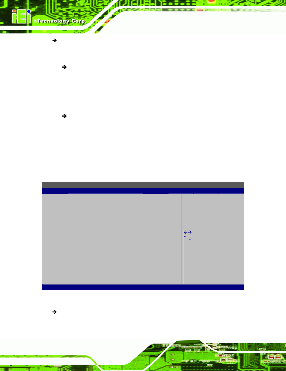 8 serial port console redirection, Bios menu 13: serial port console redirection | IEI Integration PICOe-PV-D4251_N4551_D5251 v1.11 User Manual | Page 100 / 155