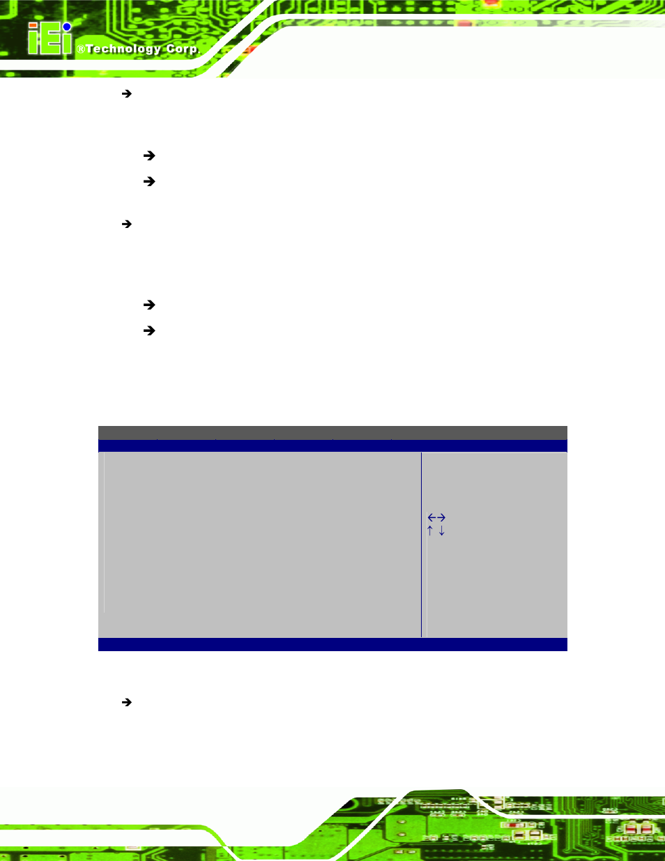 6 security, Ecurity, Bios menu 20: security | IEI Integration PICOe-PV-D4251_N4551_D5251 v1.11 User Manual | Page 108 / 155