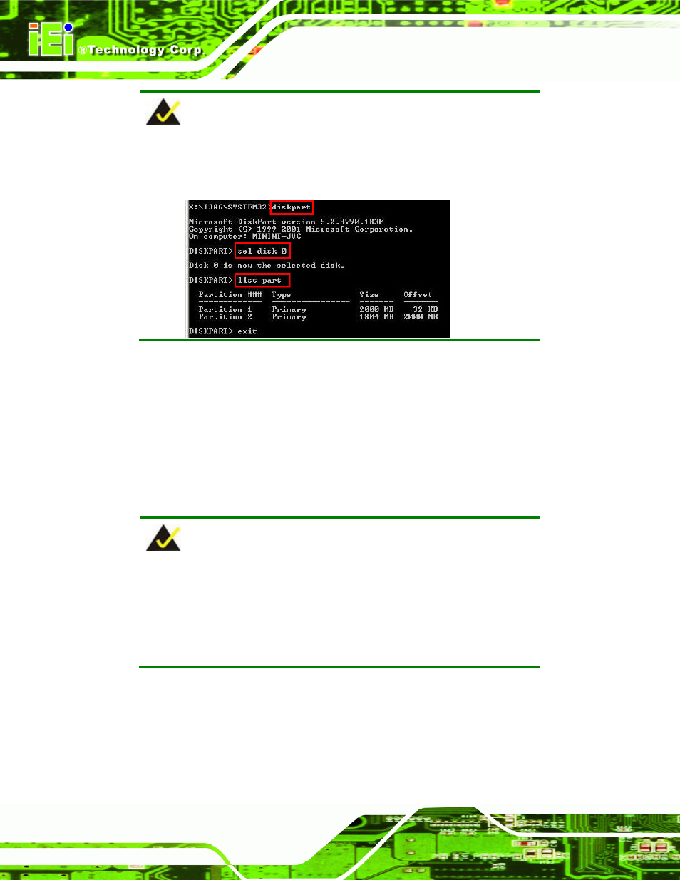 IEI Integration PICOe-PV-D4251_N4551_D5251 v1.11 User Manual | Page 122 / 155