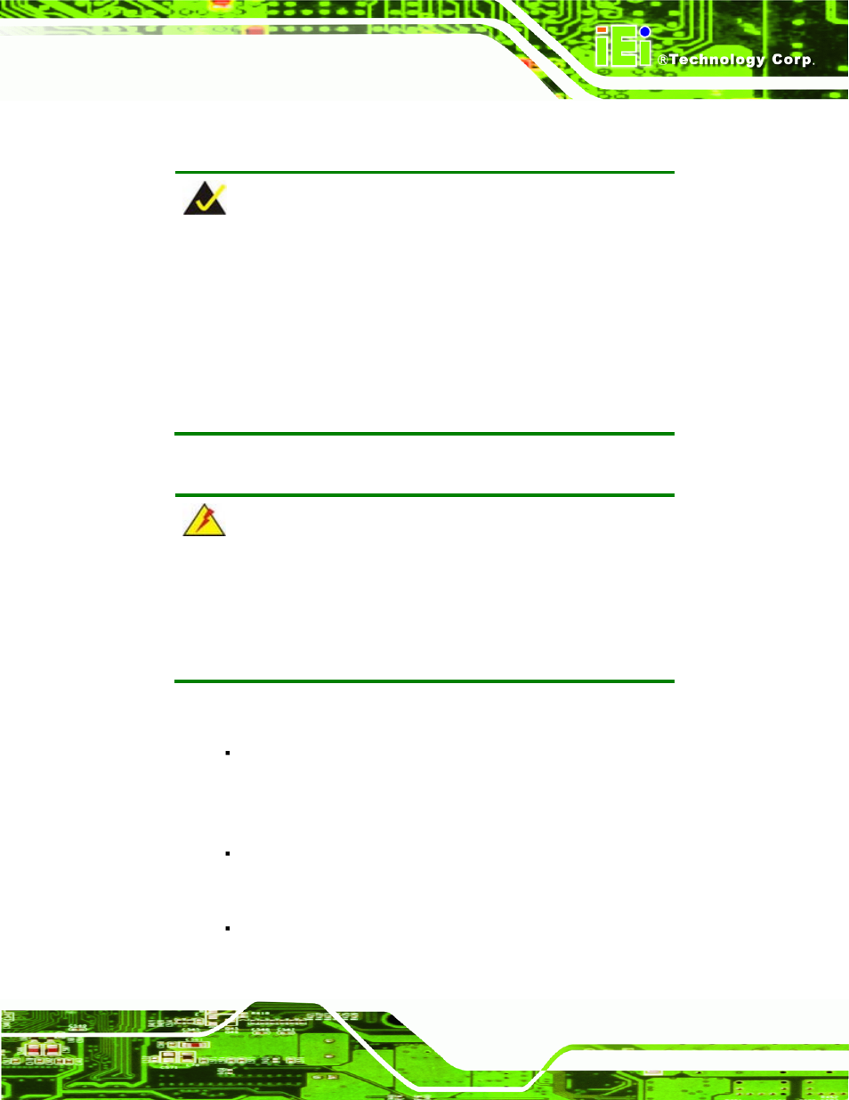 2 installation considerations, 1 installation notices, Nstallation | Onsiderations | IEI Integration PICOe-PV-D4251_N4551_D5251 v1.11 User Manual | Page 53 / 155