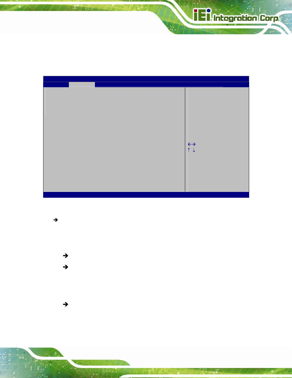 1 acpi settings, Bios menu 3: acpi configuration | IEI Integration PICOe-B650 User Manual | Page 73 / 156