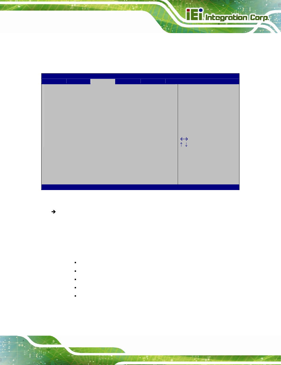 1 northbridge configuration, Bios menu 17:northbridge chipset configuration | IEI Integration PICOe-B650 User Manual | Page 89 / 156