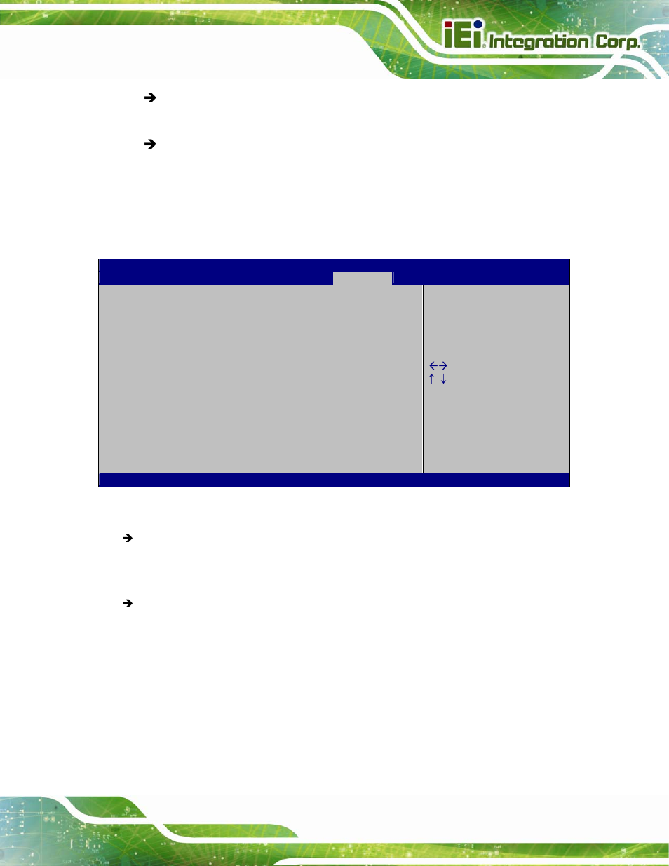 6 security, Ecurity, Bios menu 21: security | IEI Integration PICOe-B650 User Manual | Page 95 / 156