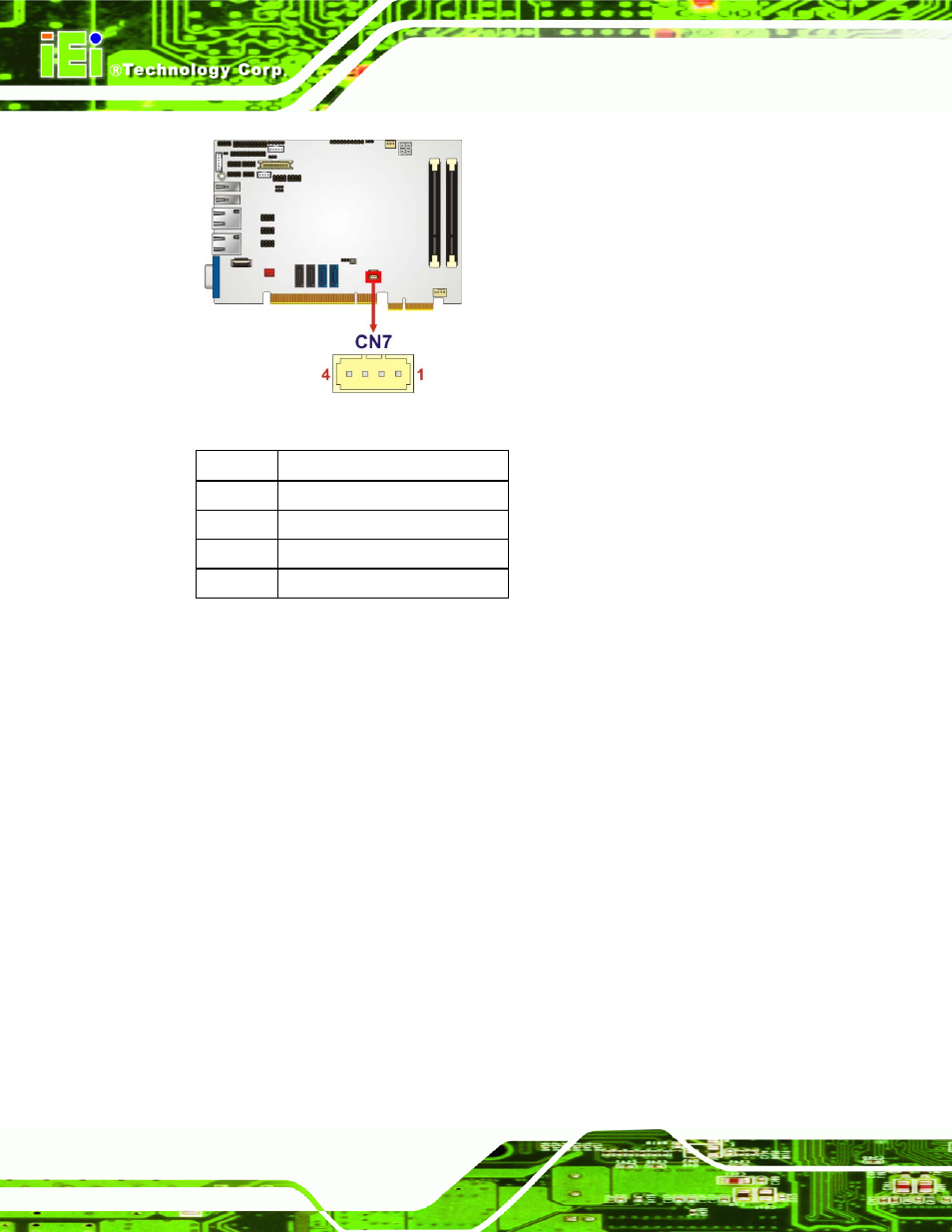 11 infrared interface connector, Figure 3-11: i2c connector location, Table 3-12: i2c connector pinouts | IEI Integration PICOe-HM650 User Manual | Page 40 / 174