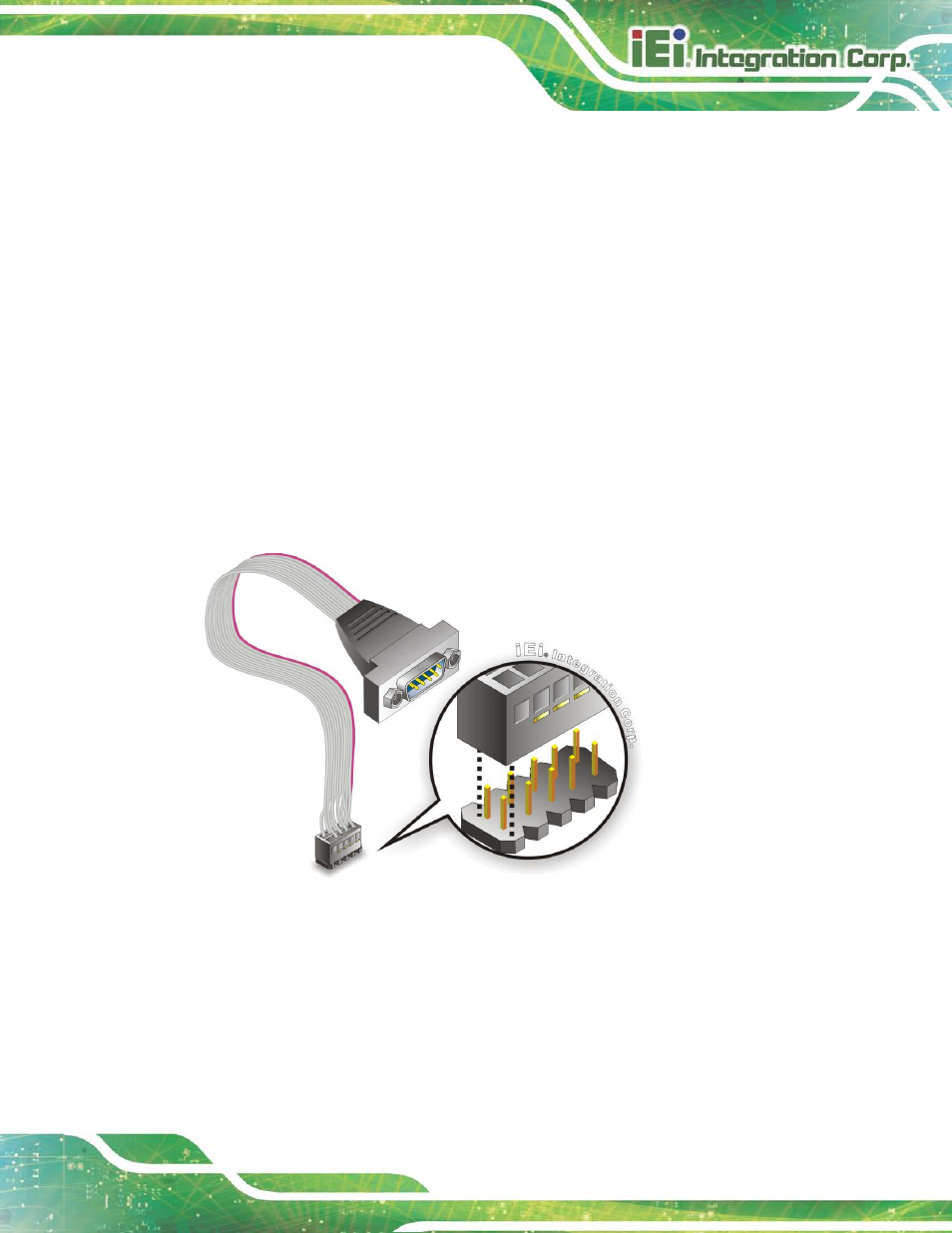 3 single rs-232 cable, Figure 4-4: single rs-232 cable installation | IEI Integration HYPER-KBN User Manual | Page 53 / 139
