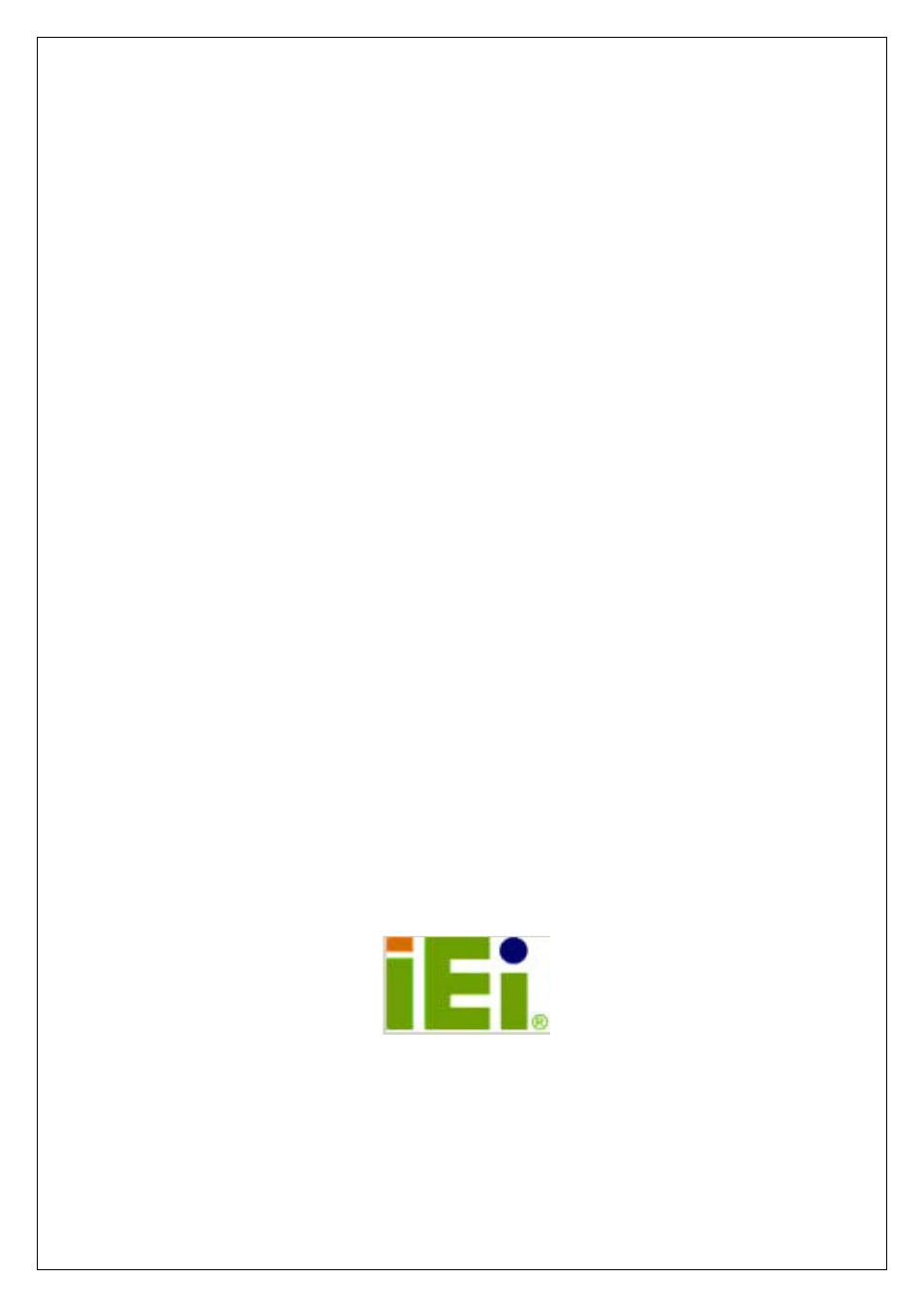IEI Integration PX-10S-RS v1.02 User Manual | 6 pages