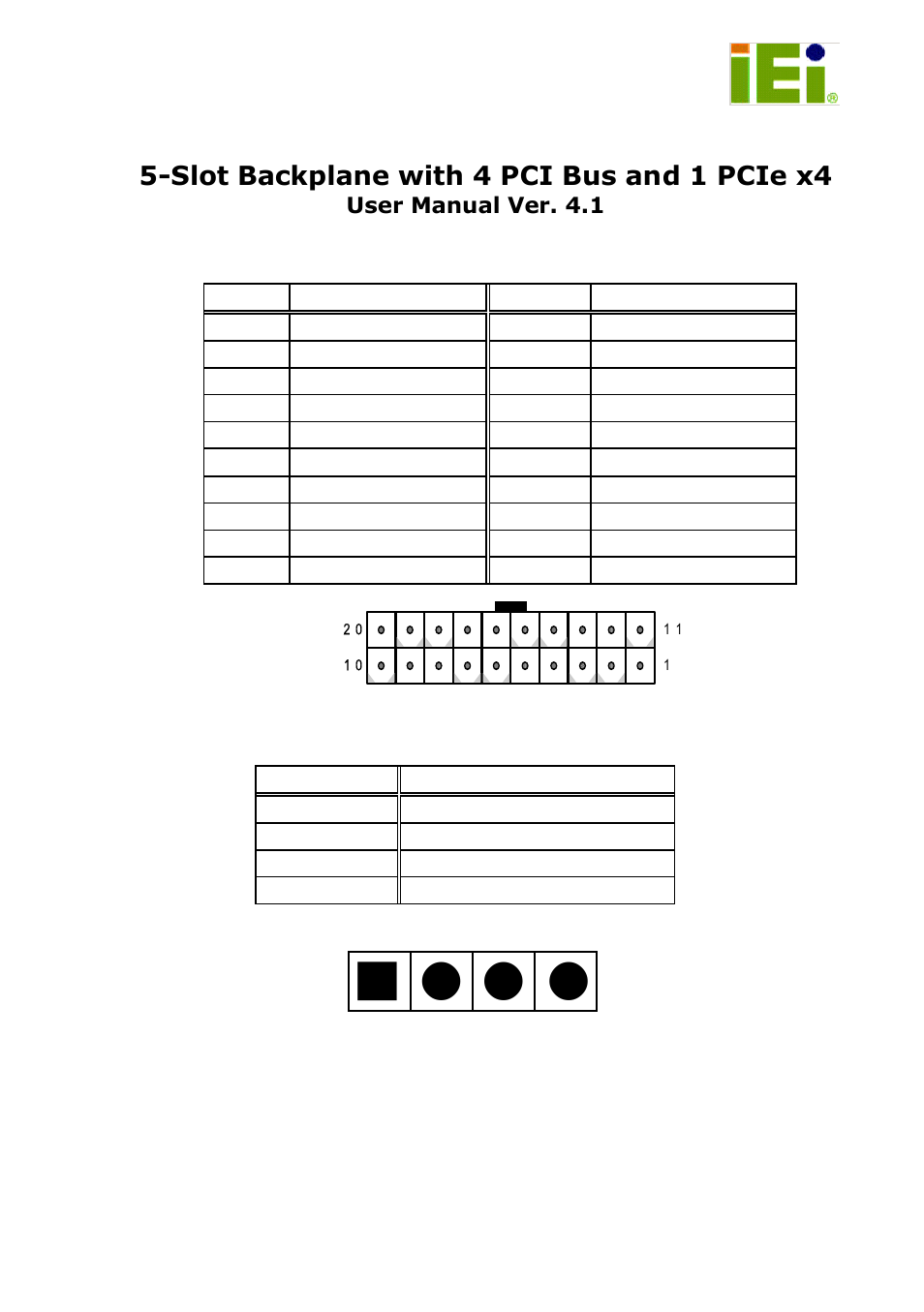 IEI Integration HPE-6S1 v4.10 User Manual | 3 pages