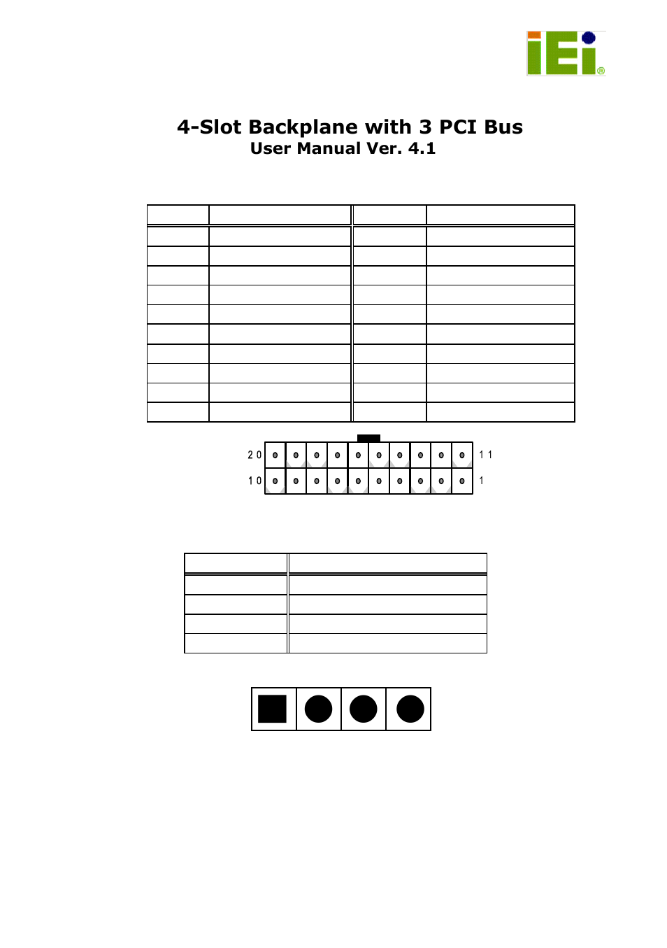 IEI Integration HPE-4S1 v4.10 User Manual | 3 pages