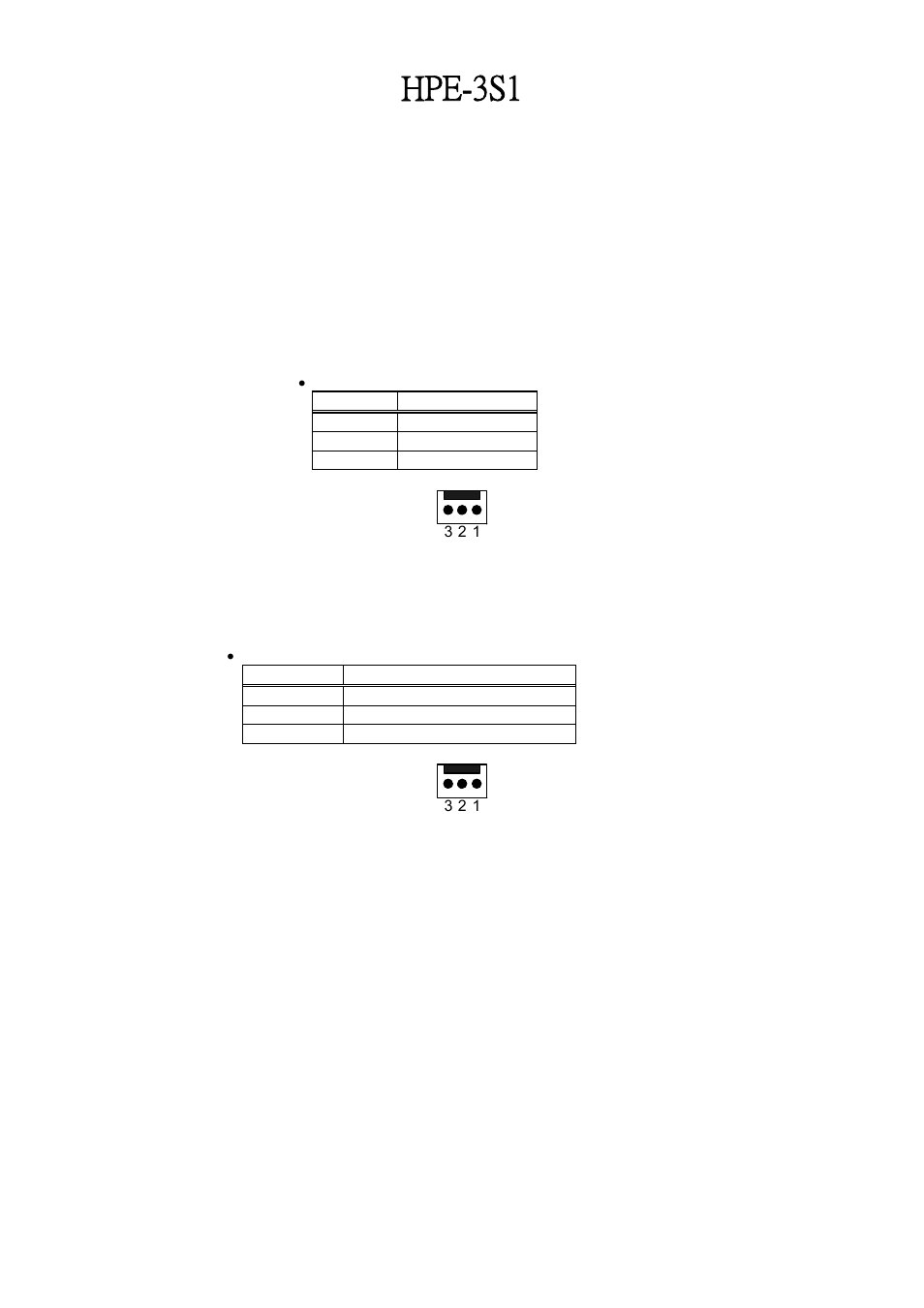 IEI Integration HPE-3S1 v1.00 User Manual | 3 pages
