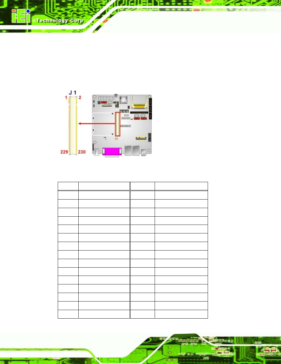 Figure 4-15: qseven connector location, Iq7 design guide page 44 | IEI Integration iQ7-US15W User Manual | Page 56 / 139