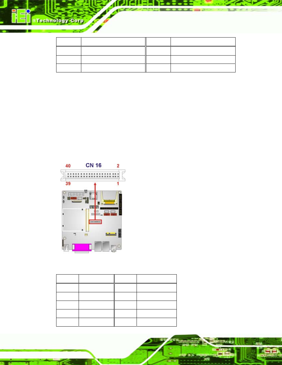 20 ttl connector, Figure 4-20: ttl connector location, Table 4-17: serial port connector pinouts | Iq7 design guide page 52 | IEI Integration iQ7-US15W User Manual | Page 64 / 139