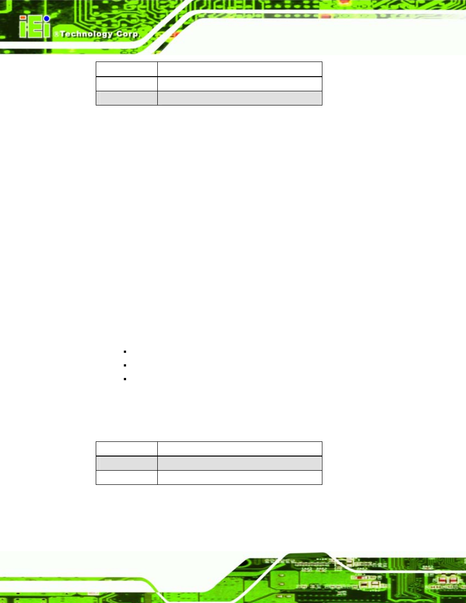 2 clear cmos jumper, Table 4-30: at/atx mode selection, Table 4-31: clear cmos jumper settings | IEI Integration iQ7-US15W User Manual | Page 76 / 139