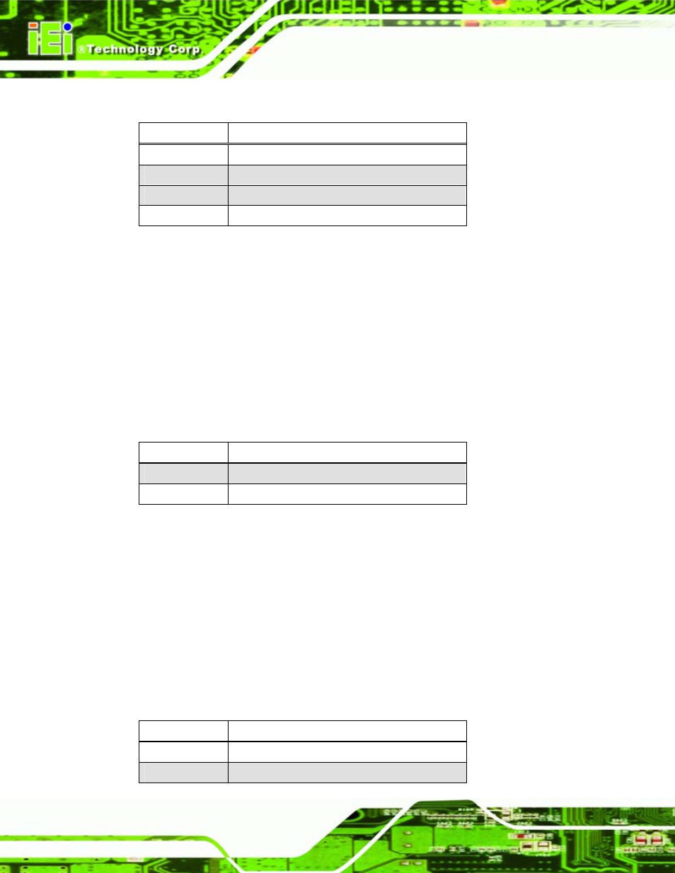 6 ttl voltage selection, 7 sata & graphics settings, Table 4-34: lan & pcie enable/disable | Table 4-35: lvds voltage selection, See table 4-34, Iq7 design guide page 66 | IEI Integration iQ7-US15W User Manual | Page 78 / 139