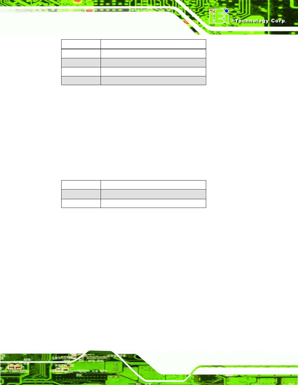 8 ttl enabled/disable, Table 4-36: lan & pcie enable/disable, Table 4-37: ttl enable/disable | See table 4-36, Iq7 design guide page 67 | IEI Integration iQ7-US15W User Manual | Page 79 / 139