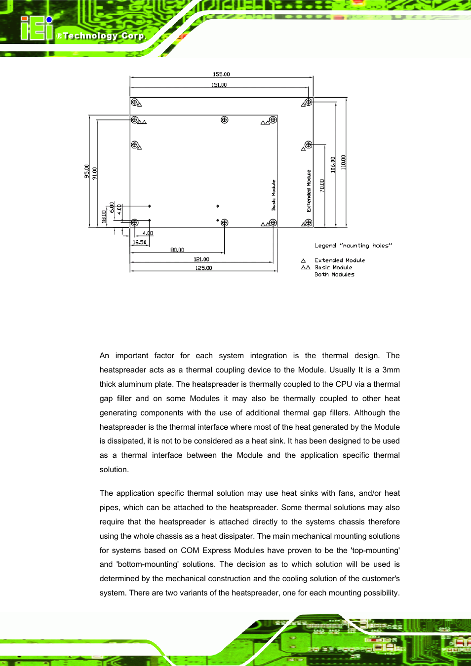 5 heat spread, Pread | IEI Integration ICE-DB-9S User Manual | Page 113 / 159