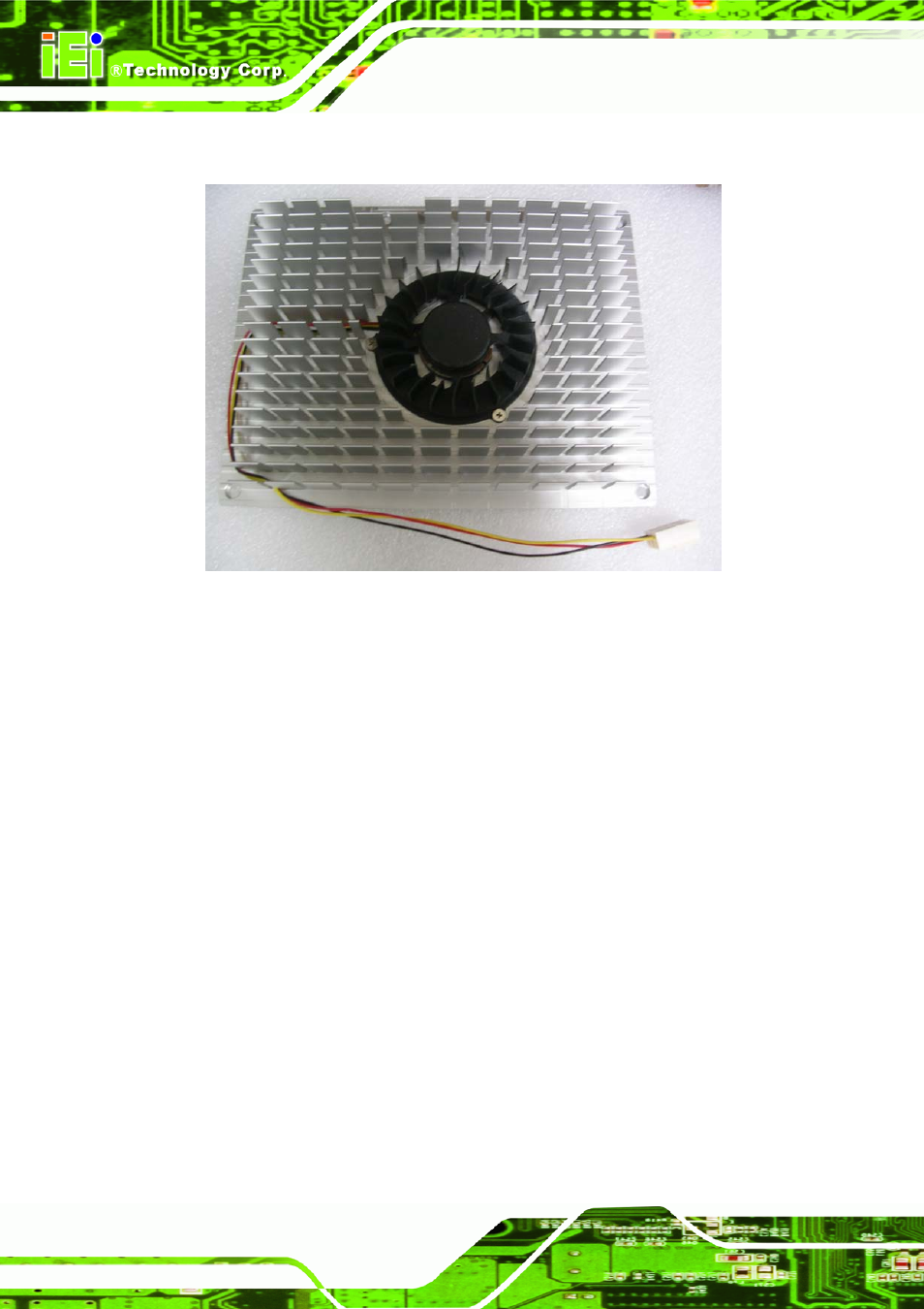 Figure 6-12: iei heat sink module picture | IEI Integration ICE-DB-9S User Manual | Page 119 / 159