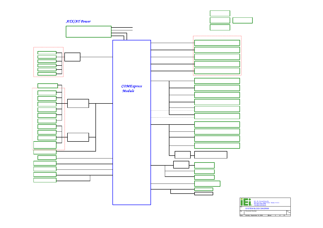 Atx/at power, Comexpress module | IEI Integration ICE-DB-9S User Manual | Page 139 / 159