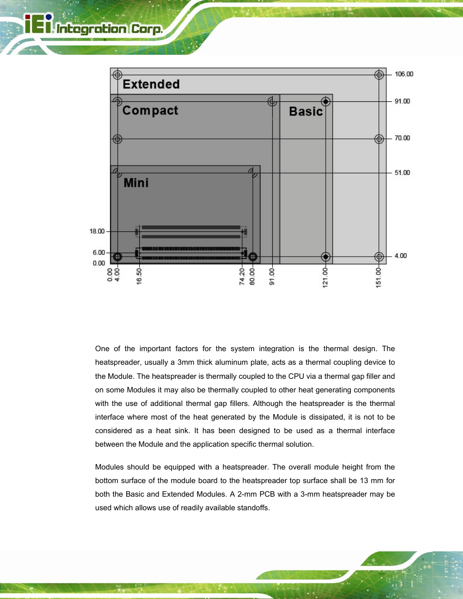 5 heat spread, Pread | IEI Integration ICE-DB-T6 User Manual | Page 88 / 129