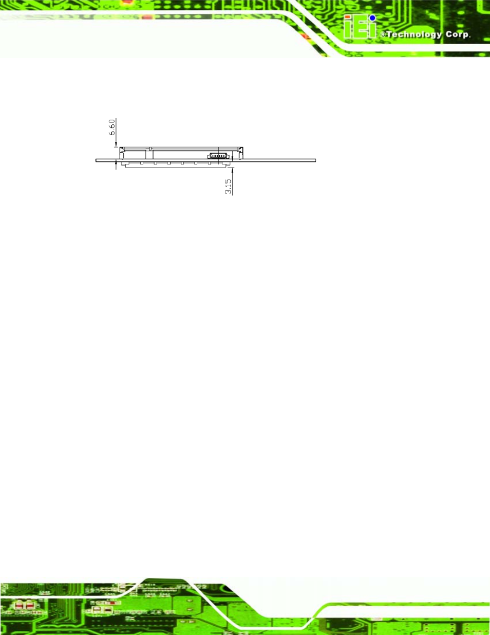 2 side dimensions, Figure 2-2: side dimensions (mm) | IEI Integration ICE-945GSE v1.01 User Manual | Page 21 / 151