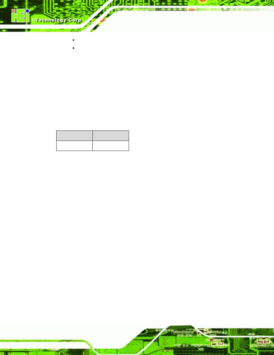 3 power consumption, Table 2-2: power consumption | IEI Integration ICE-945GSE v1.01 User Manual | Page 30 / 151