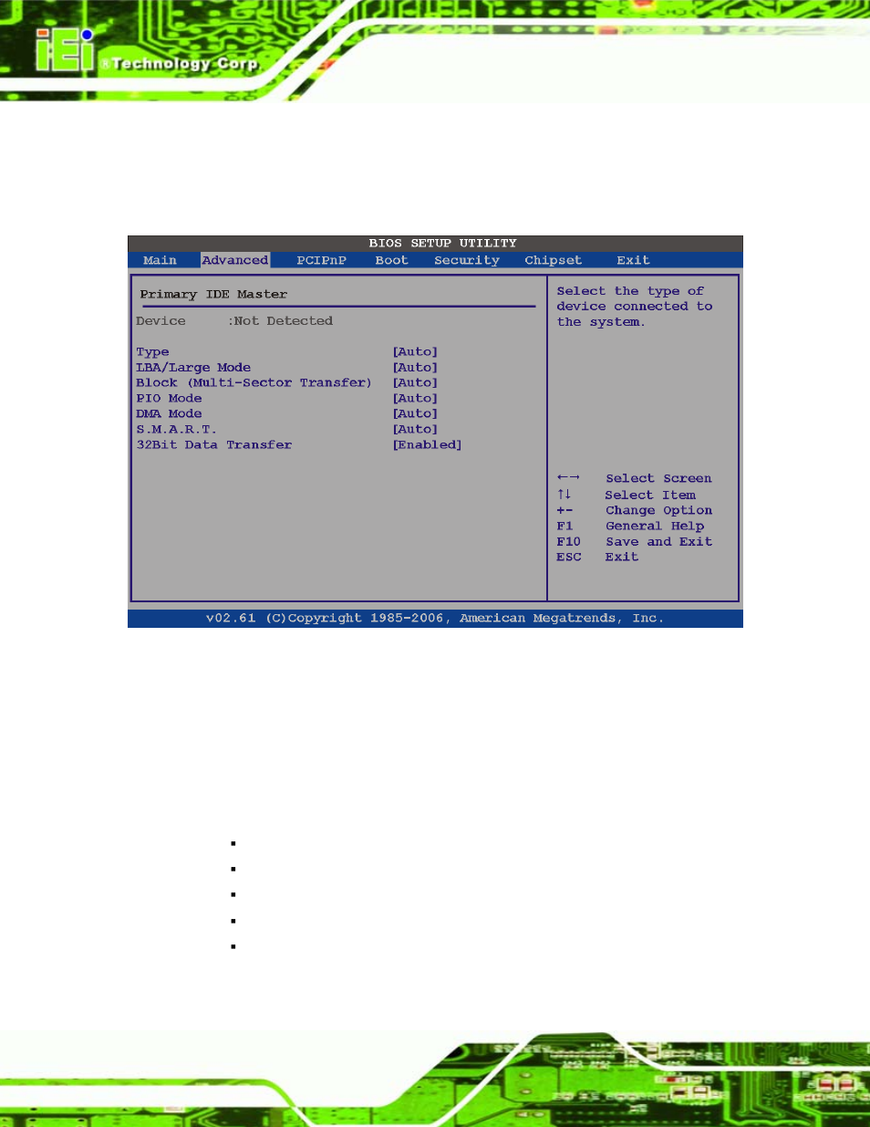 1 ide master, ide slave | IEI Integration ICE-945GSE v1.01 User Manual | Page 64 / 151