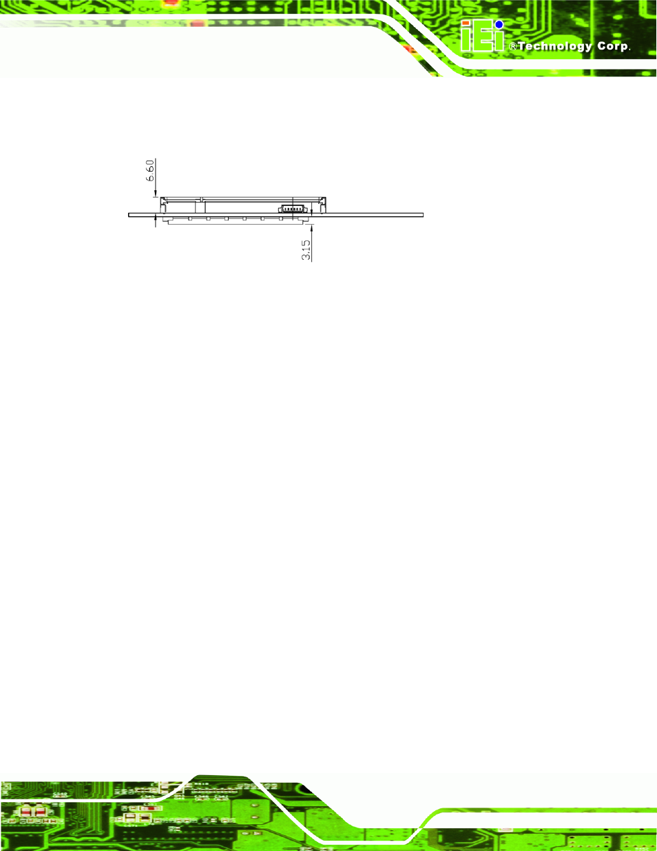 2 side dimensions, Figure 2-2: side dimensions (mm) | IEI Integration ICE-945GSE v1.11 User Manual | Page 21 / 147