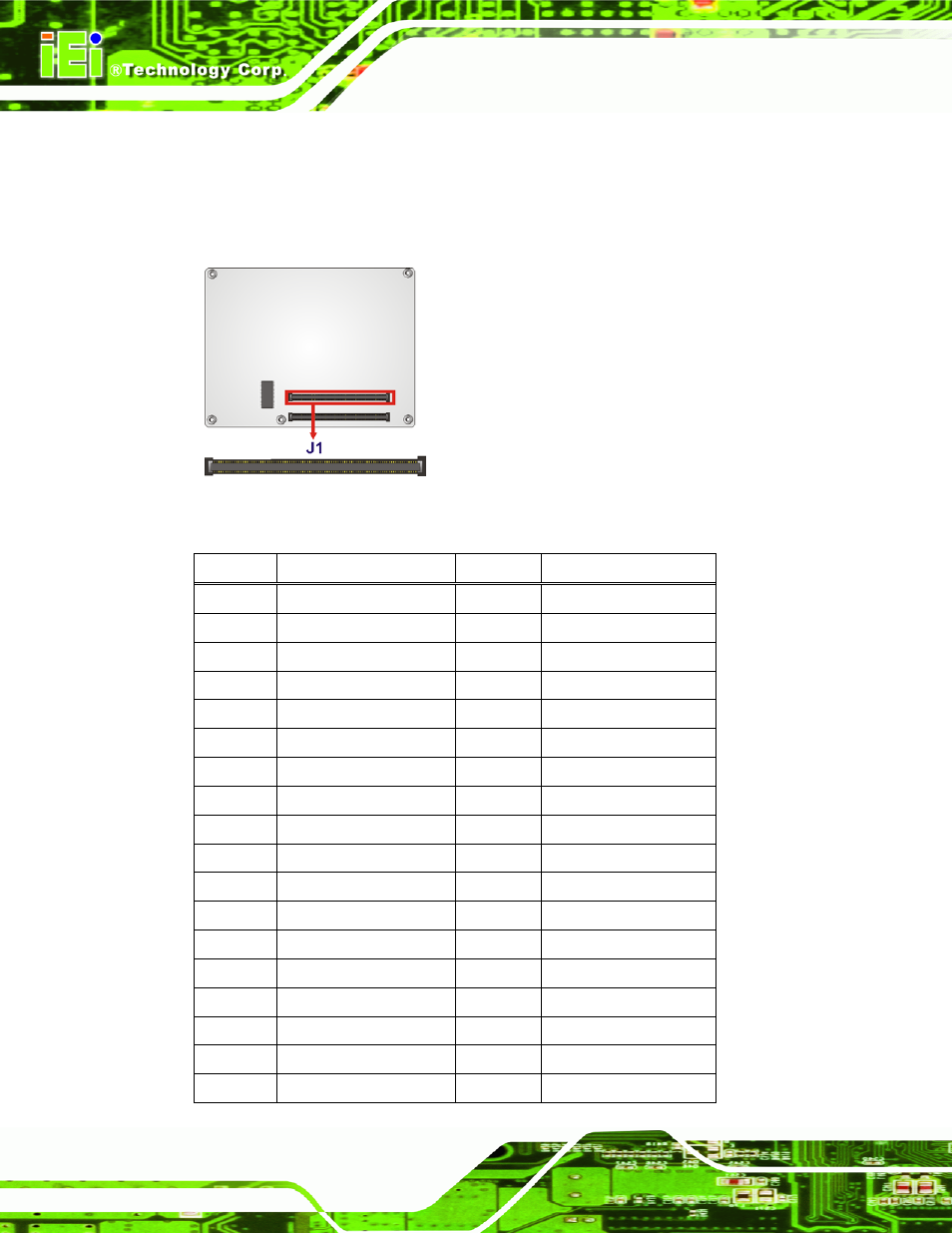 Figure 4-3: com express connector cd location | IEI Integration ICE-945GSE v1.11 User Manual | Page 38 / 147