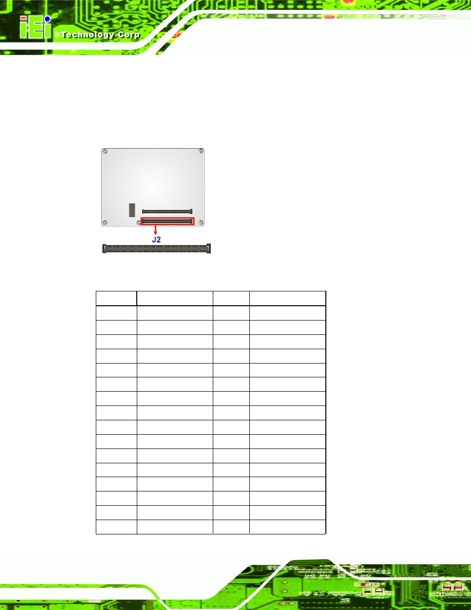 Figure 4-4: com express connector ab location | IEI Integration ICE-945GSE v1.11 User Manual | Page 42 / 147