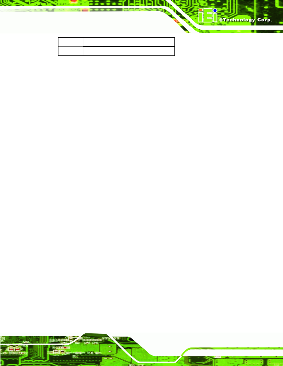 Table 3-4: spi flash connector pin definitions | IEI Integration ICE-PV-N4551_D5251 User Manual | Page 39 / 97